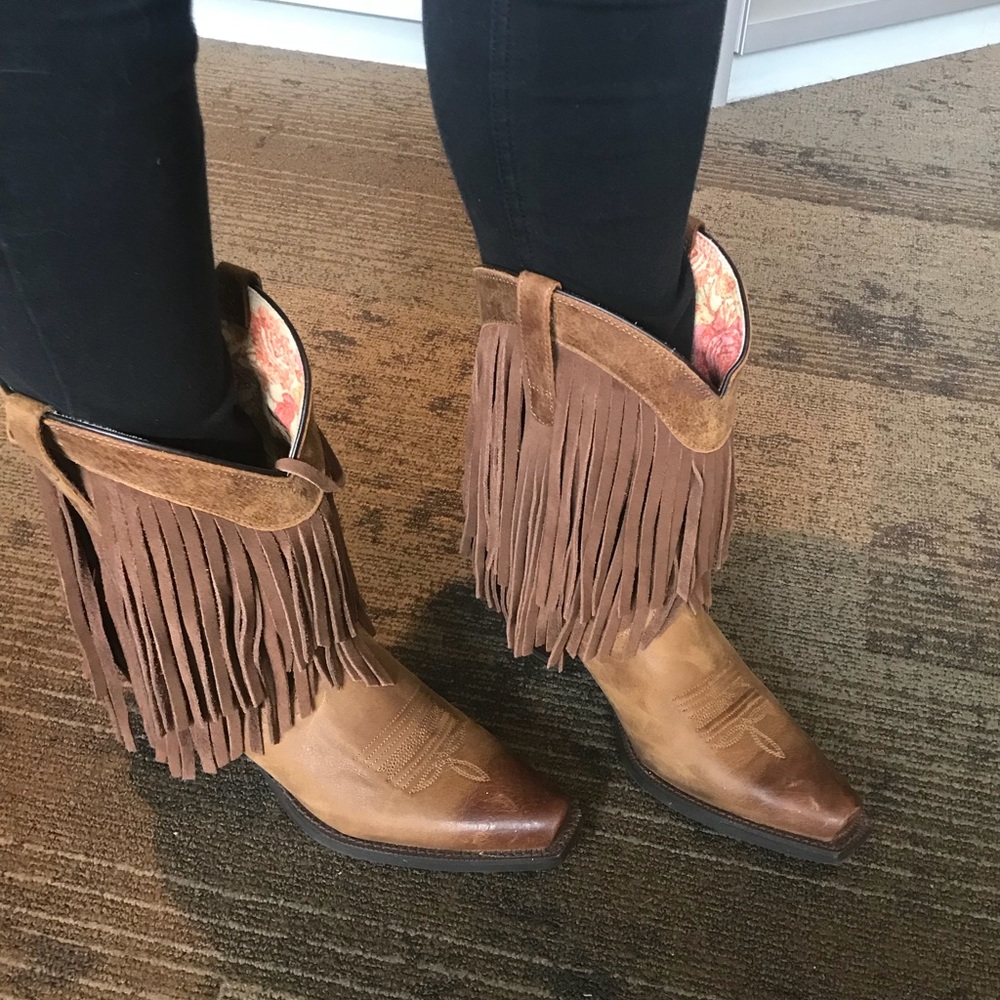 Authentic cowgirl boots brand new
